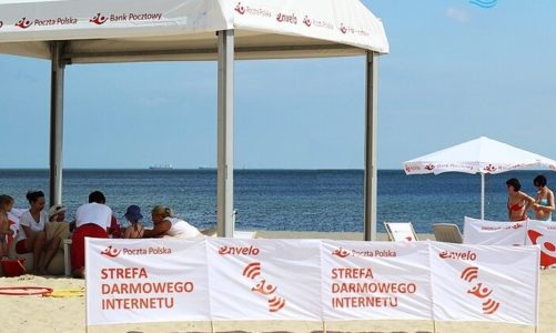 Poczta Polska: bezpłatne WiFi na Pocztowym Wybrzeżu w Sopocie dzięki Envelo