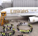 80. Airbus A380 Emirates wylądował w Wiedniu