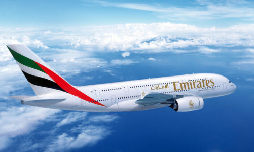 Linie Emirates wprowadzają flagowy samolot A380 na trasie do Johannesburga