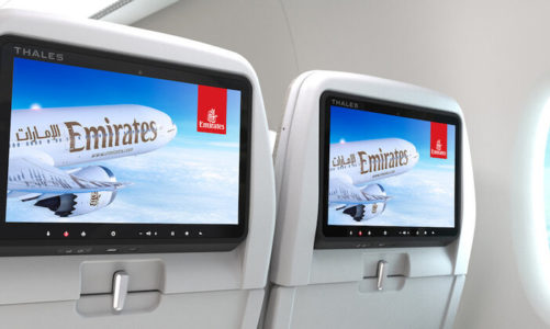 Linie Emirates podpisują wielomilionową umowę z firmą Thales na dostarczenie systemu rozrywki pokładowej dla floty nowych Boeingów 777X