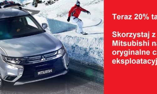 Mitsubishi obniża ceny kolejnych części o 20%