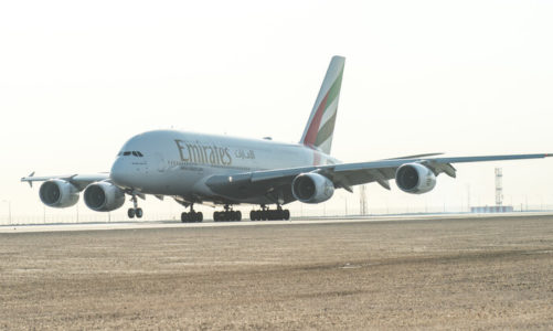 Linie Emirates lądują w Dosze – najkrótszy lot A380 na świecie