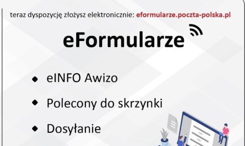 Poczta Polska oferuje usługi bez wychodzenia z domu. Profil zaufany pozwoli na szybkie i wygodne skorzystanie z eFormularzy.