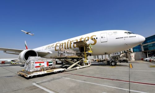 Emirates pomagają ludności w Bejrucie dzięki hojności swoich klientów